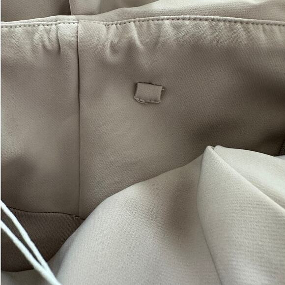 NWT Show Me Your Mumu Small Gray Monaco Ruffle Strapless Maxi Bridesmaid Dress - Picture 12 of 16